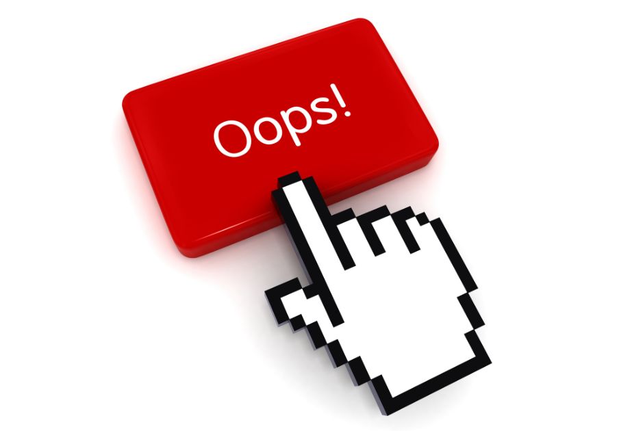 When mistakes cost more than time